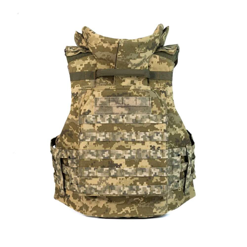 Ballistica Sarmat lightweight bulletproof vest with a class 1 ballistic anti-fragmentation package MM-14 pixels (1070101)
