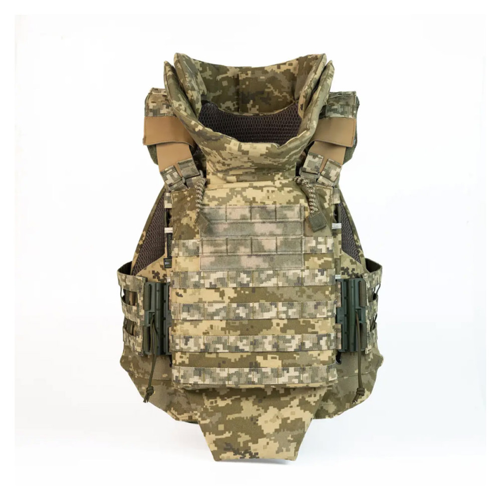 Ballistica Sarmat lightweight bulletproof vest with a class 1 ballistic anti-fragmentation package MM-14 pixels (1070101)
