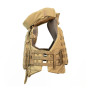 Ballistica Sarmat lightweight bulletproof vest with a class 1 ballistic anti-fragmentation package Coyote (1070101)