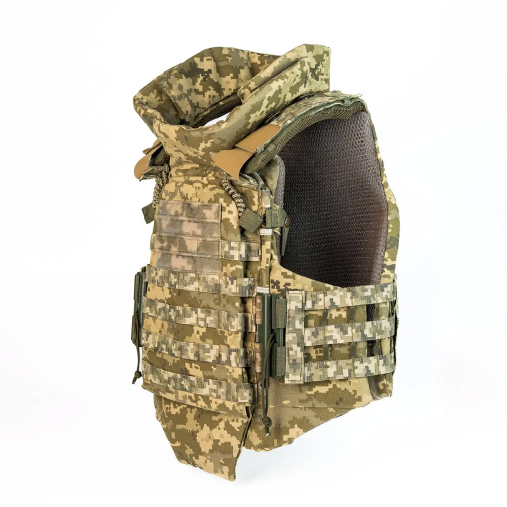 Ballistica Sarmat lightweight bulletproof vest with a class 1 ballistic anti-fragmentation package MM-14 pixels (1070101)