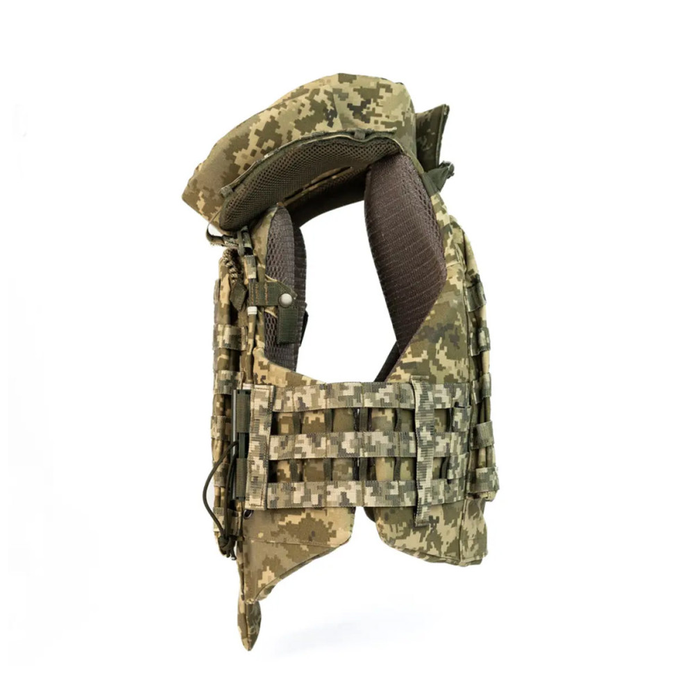 Ballistica Sarmat lightweight bulletproof vest with a class 1 ballistic anti-fragmentation package MM-14 pixels (1070101)