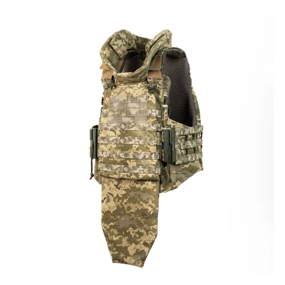 Ballistica Sarmat lightweight bulletproof vest with a class 1 ballistic anti-fragmentation package MM-14 pixels (1070101)