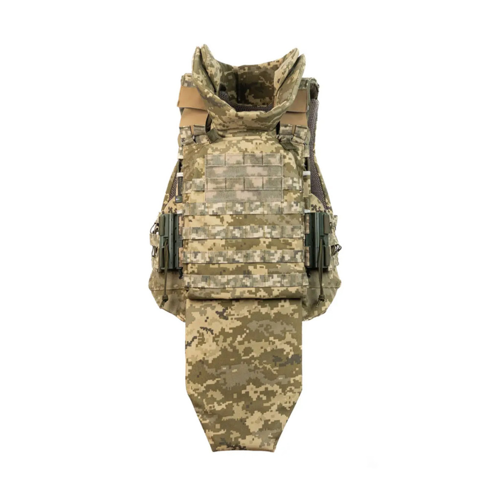 Ballistica Sarmat lightweight bulletproof vest with a class 1 ballistic anti-fragmentation package MM-14 pixels (1070101)