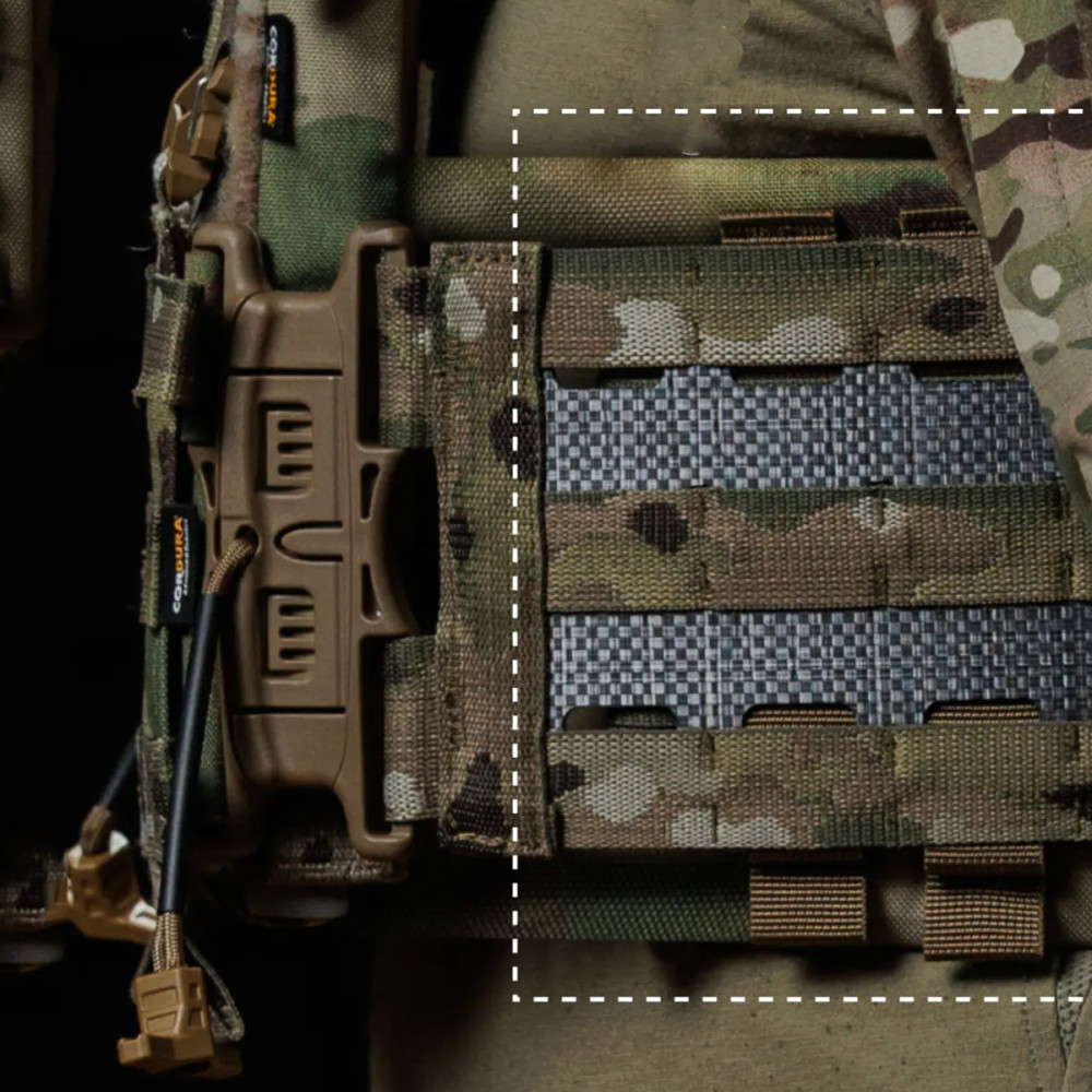 Ballistika M4 plate carrier hard cummerbunds 2 pcs. XS-XL multicam (non-original) (101041104)