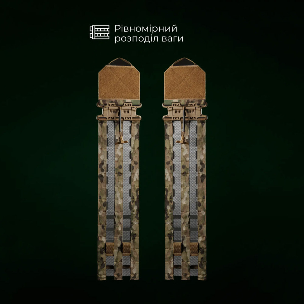Ballistika M4 plate carrier hard cummerbunds 2 pcs. XS-XL multicam (non-original) (101041104)