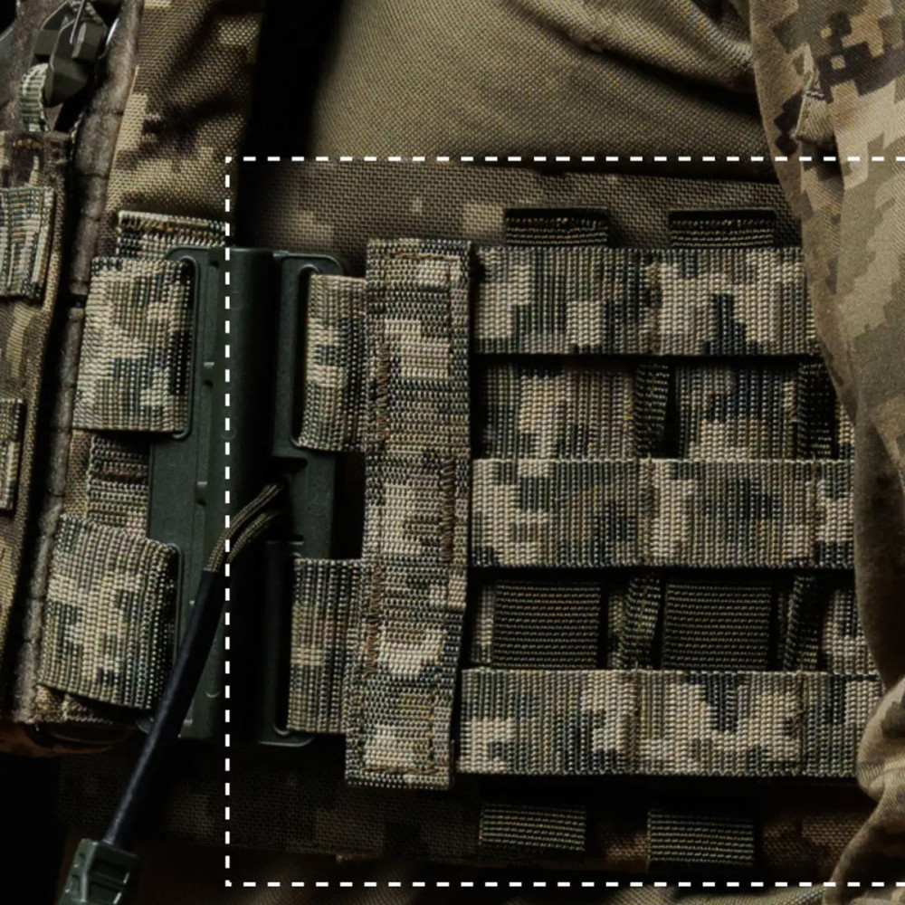 Cummerbunds Ballistics 2 hard cummerbunds for the M4 plate carrier XS-XL MM14 pixel (101041107)