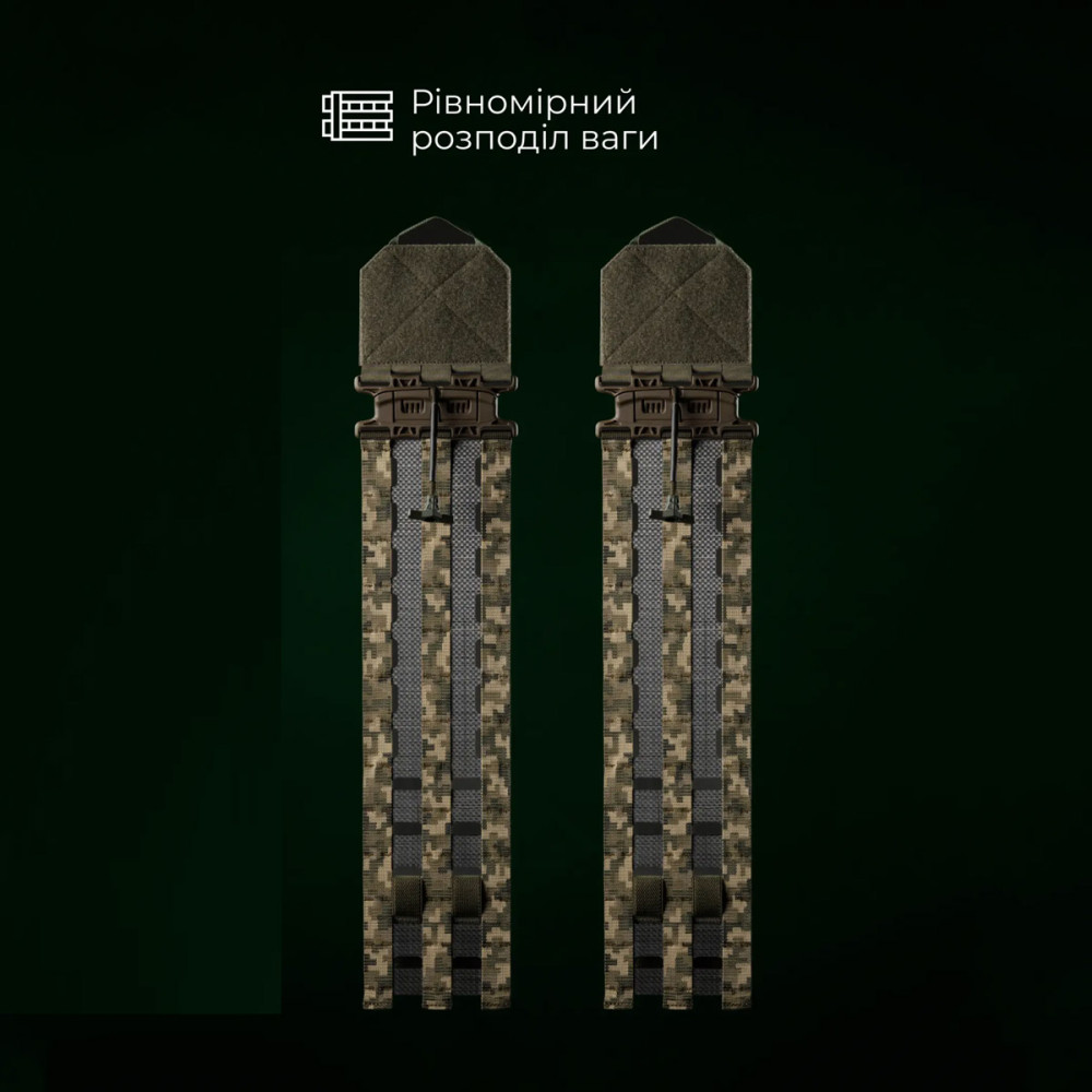 Cummerbunds Ballistics 2 hard cummerbunds for the M4 plate carrier XS-XL MM14 pixel (101041107)
