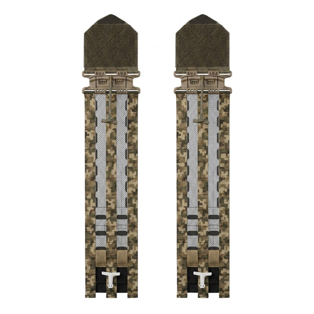 Cummerbunds Ballistics 2 hard cummerbunds for the M4 plate carrier XS-XL MM14 pixel (101041107)