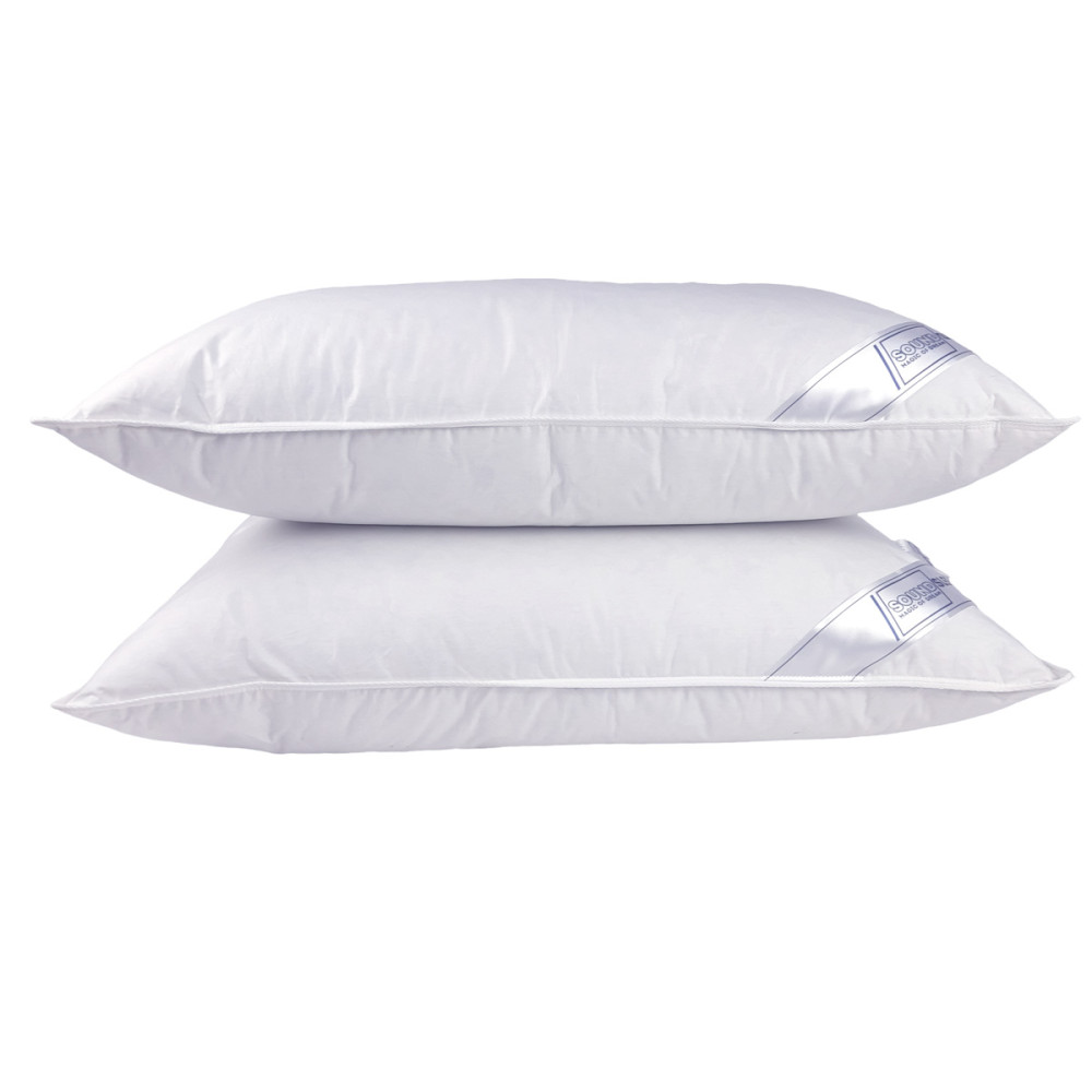 Подушка SoundSleep Calm 50% пуха 50х70 см белая (91035165)