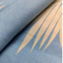 SoundSleep Azure Leaves sheet calico 150x220 cm blue (2800005153101)