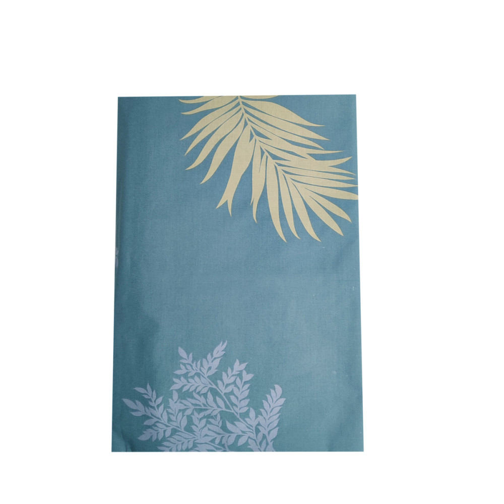 SoundSleep Azure Leaves sheet calico 150x220 cm blue (2800005153101)