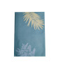 SoundSleep Azure Leaves sheet calico 150x220 cm blue (2800005153101)