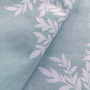 SoundSleep Azure Leaves sheet calico 150x220 cm blue (2800005153101)