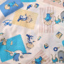 Bedding set for the chest SoundSleep Baby baby calico 110x145 cm white with print (2800005028126)