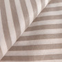 SoundSleep Stripy Mokko bedding set coarse calico double 175х215 cm beige (2800005040432)