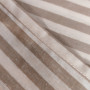 SoundSleep Stripy Mokko bedding set coarse calico double 175х215 cm beige (2800005040432)