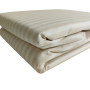 Комплект постельного белья SoundSleep Stripy Crem бязь односпальный 140х215 см кремовый (2800005024395)