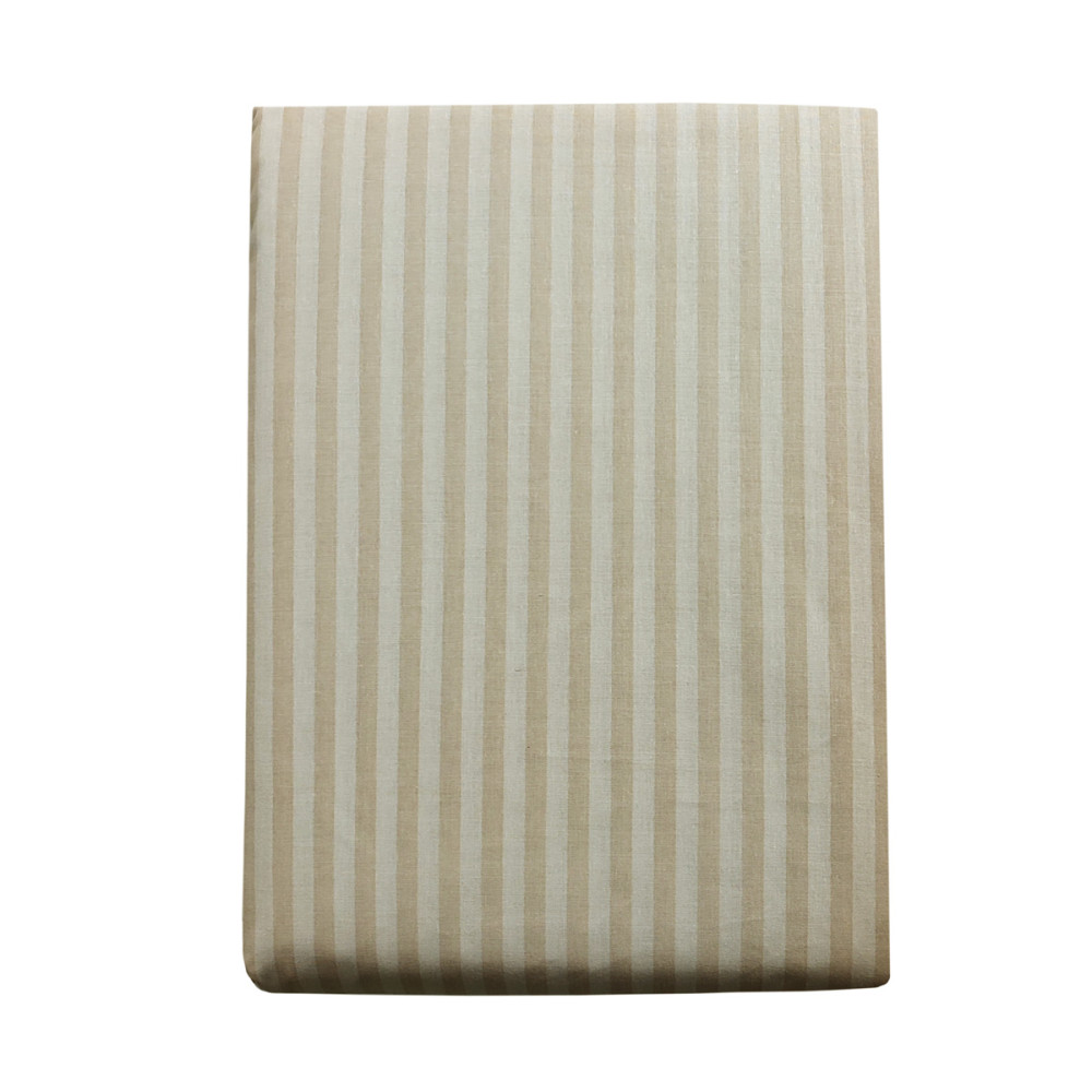 Комплект постельного белья SoundSleep Stripy Crem бязь односпальный 140х215 см кремовый (2800005024395)