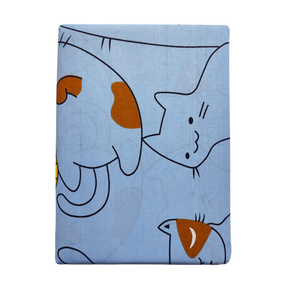 Bedding set SoundSleep Cute Kittens calico teenage blue 140x215 cm (2800005024418)