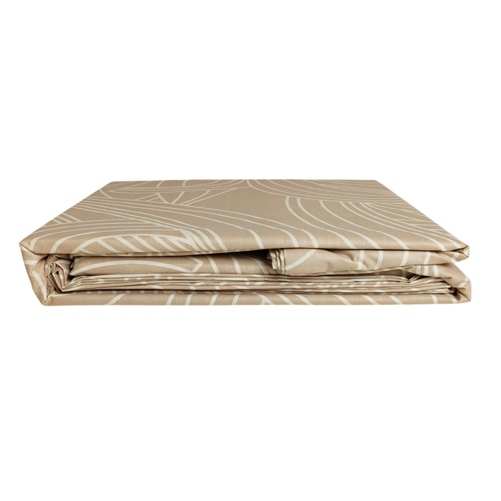 Bed linen setSoundSleep Luns double euro calico 200x220 cm beige (2800004976411)