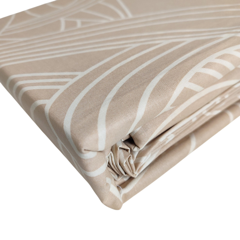 Bed linen setSoundSleep Luns double euro calico 200x220 cm beige (2800004976411)