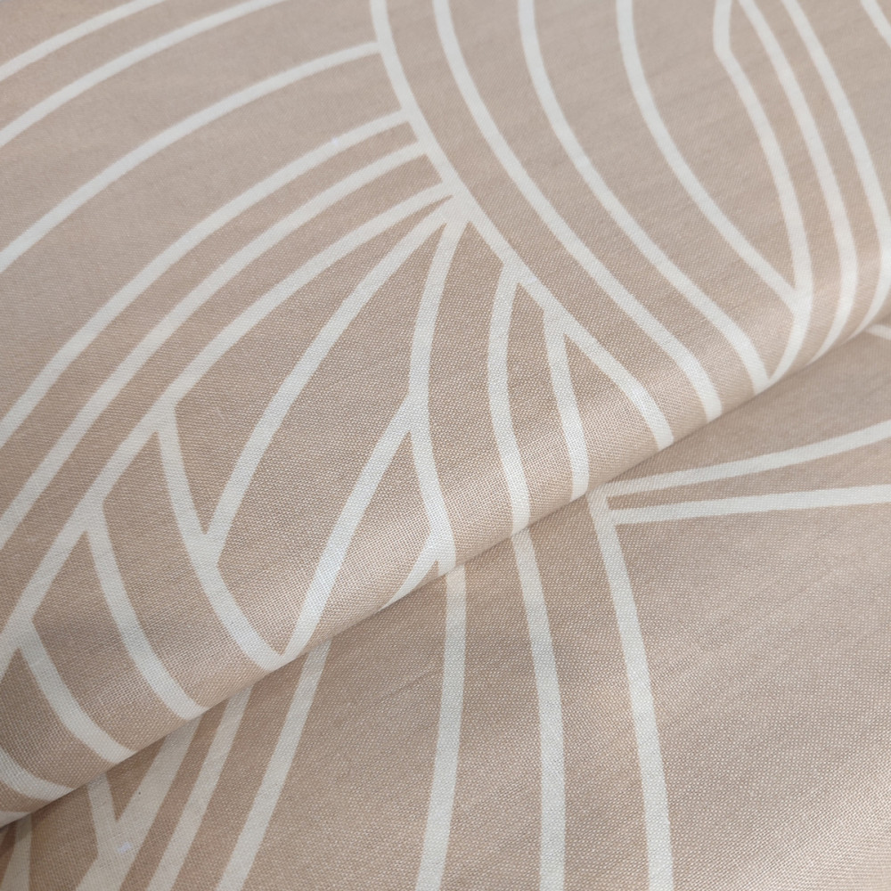 Bed linen setSoundSleep Luns double euro calico 200x220 cm beige (2800004976411)