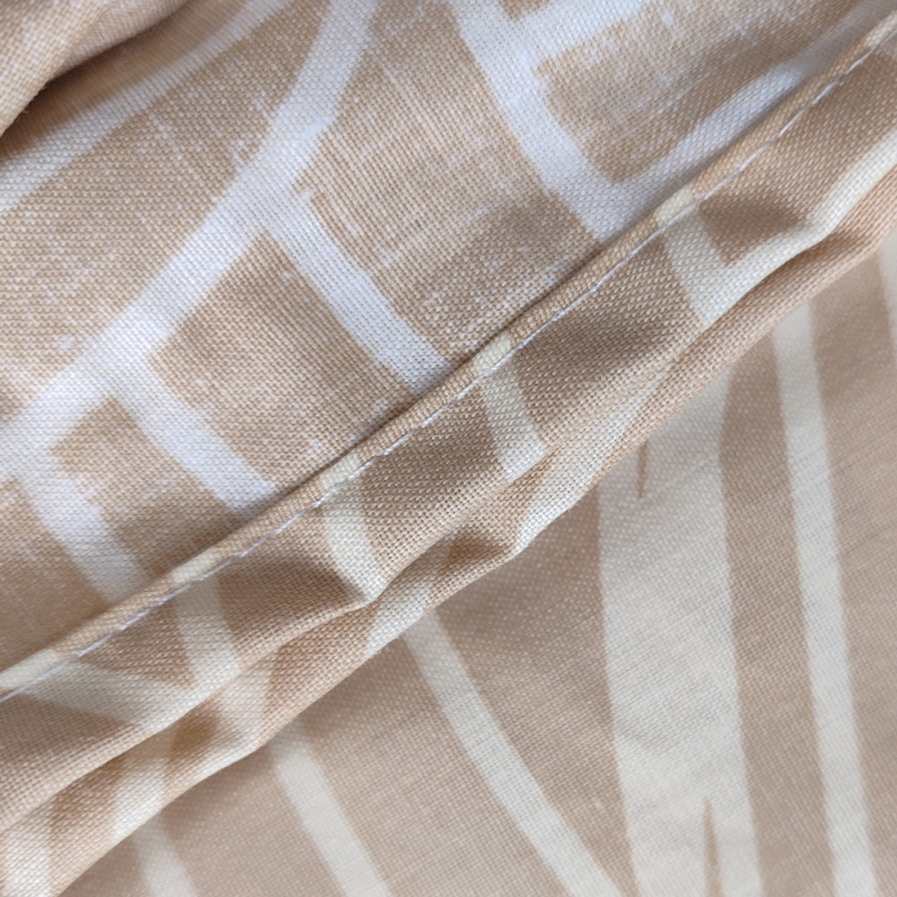 Bed linen setSoundSleep Luns double euro calico 200x220 cm beige (2800004976411)