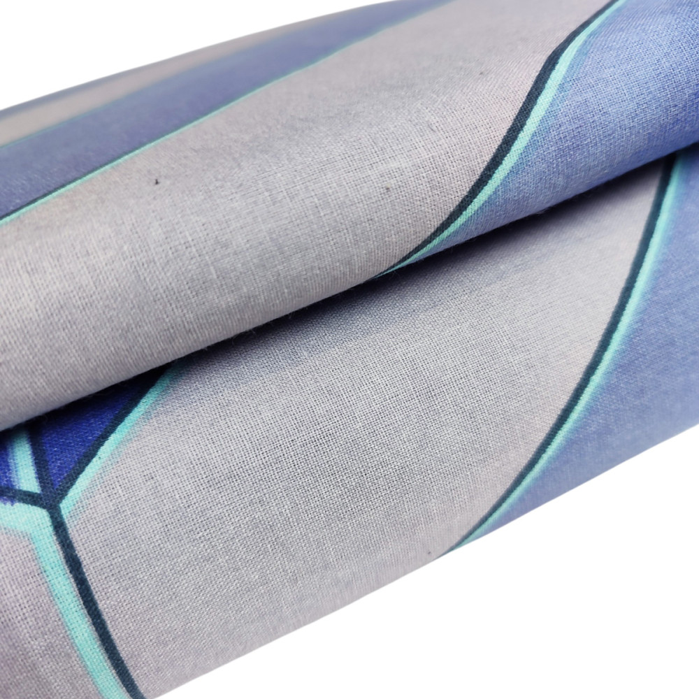 SoundSleep Ratlin Calico single Bed Linen Set 140х215 cm Blue-grey (2800004977081)