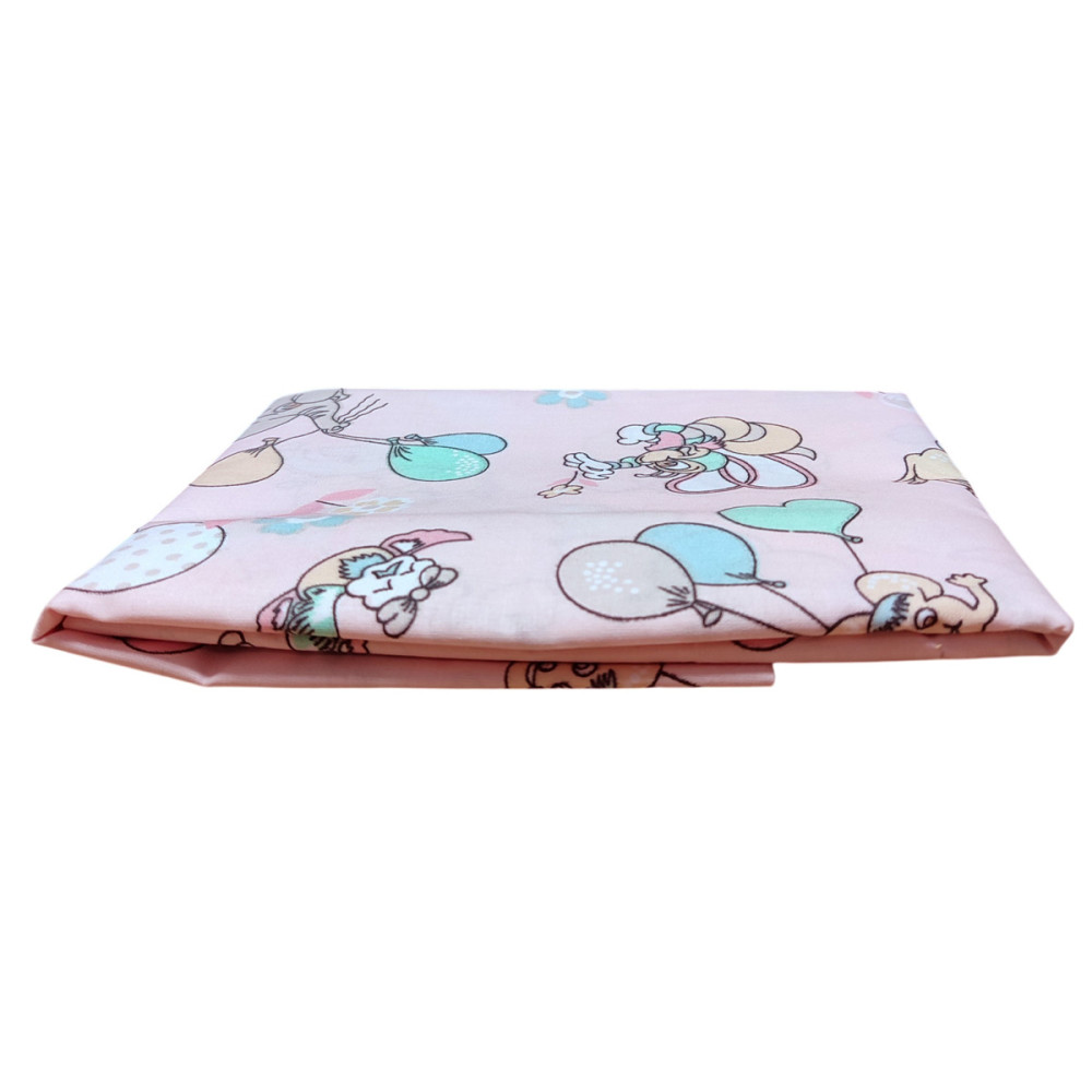 SoundSleep Elefant calico pillowcase 50x50 cm pink with print (2800005084535)