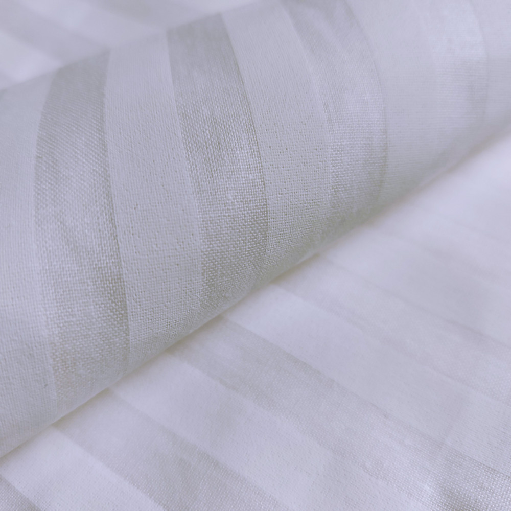 Bed linen set SoundSleep Stripy White calico double 175x215 cm (2800005045185)