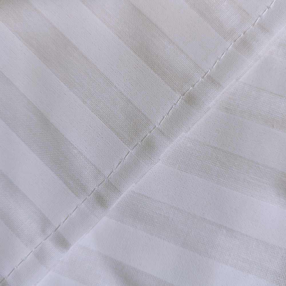 Bed linen set SoundSleep Stripy White calico double 175x215 cm (2800005045185)
