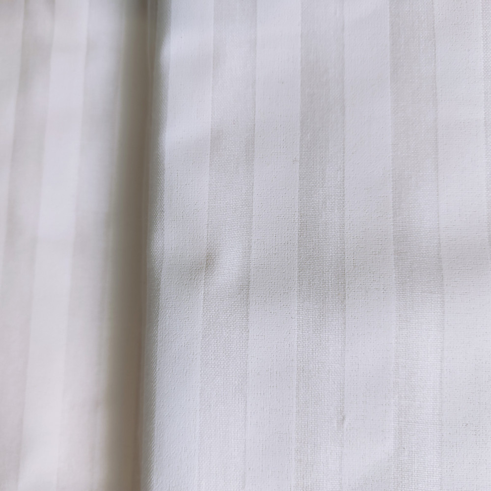 Bed linen set SoundSleep Stripy White calico double 175x215 cm (2800005045185)