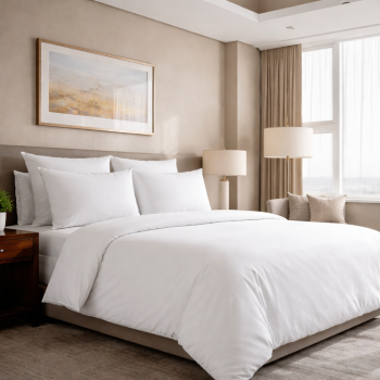 Duvet cover SoundSleep Frosty calico 200x215 cm white (94016703)