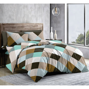 Наволочка SoundSleep Color Tiles Brown бязь-голд 40х60 см (2800005135923)