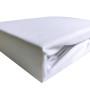 Простынь на резинке SoundSleep Frosty бязь 160х200 см белый (94016499)