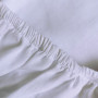 Простынь на резинке SoundSleep Frosty бязь 160х200 см белый (94016499)