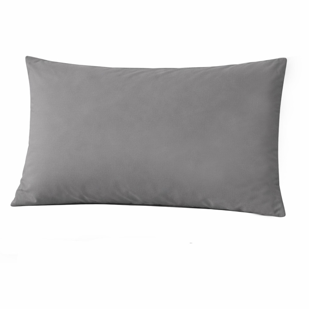 Наволочка SoundSleep Plain Grey бязь-голд 40х60 см серая (2800005136296)