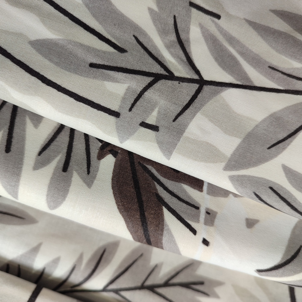 Bed linen setSoundSleep Fern double euro calico 200x220 cm beige (2800004979818)