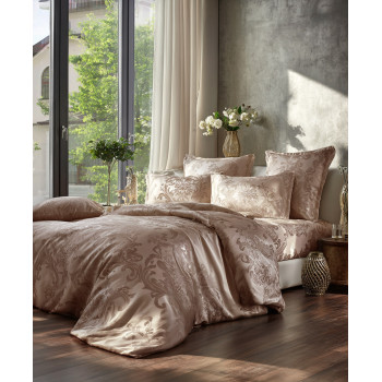 Pillowcase SoundSleep Nonpareil Noble Beige Satin Jacquard 50x70 cm (2800005053548)