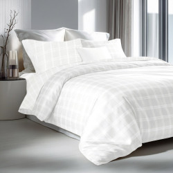 Pillowcase SoundSleep Jacquard Sofino White Satin 50x70 cm (2800005024647)