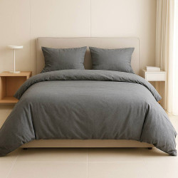 Наволочка SoundSleep Grey Tone бязь 50х70 см серая (2800004979931)