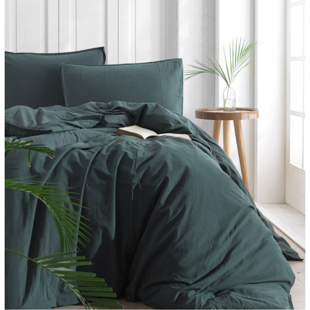 Pillowcase SoundSleep Stonewash Adriatic Dark Green 50x70 cm (2800005036176)