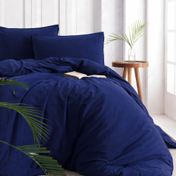 Наволочка SoundSleep Stonewash Adriatic Navy Blue 50х70 см синяя (2800005036145)