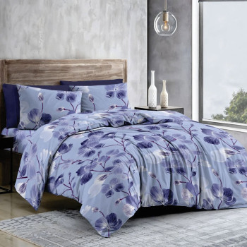 Комплект постільної білизни SoundSleep Sky Garden бязь-голд полуторний 160x220 см (2800005093377)