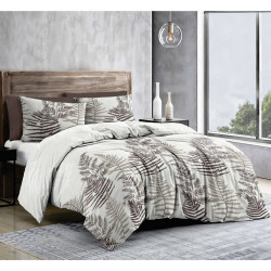 Bed linen setSoundSleep Fern single calico 140x215 cm beige (2800004979795)