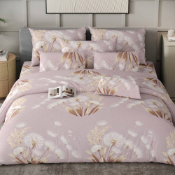 Комплект постельного белья SoundSleep Dandelion Blush бязь-голд односпальный 143х210 см (2800005191899)