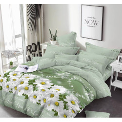 Комплект постільної білизни SoundSleep Romance Green бязь-голд односпальний 143х210 см (2800005191950)