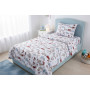 Bedding set SoundSleep Bunnies calico teenage 145x210 cm (2800004995184)