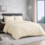 Комплект постельного белья SoundSleep Stripy Crem бязь односпальный 140х215 см кремовый (2800005024395)