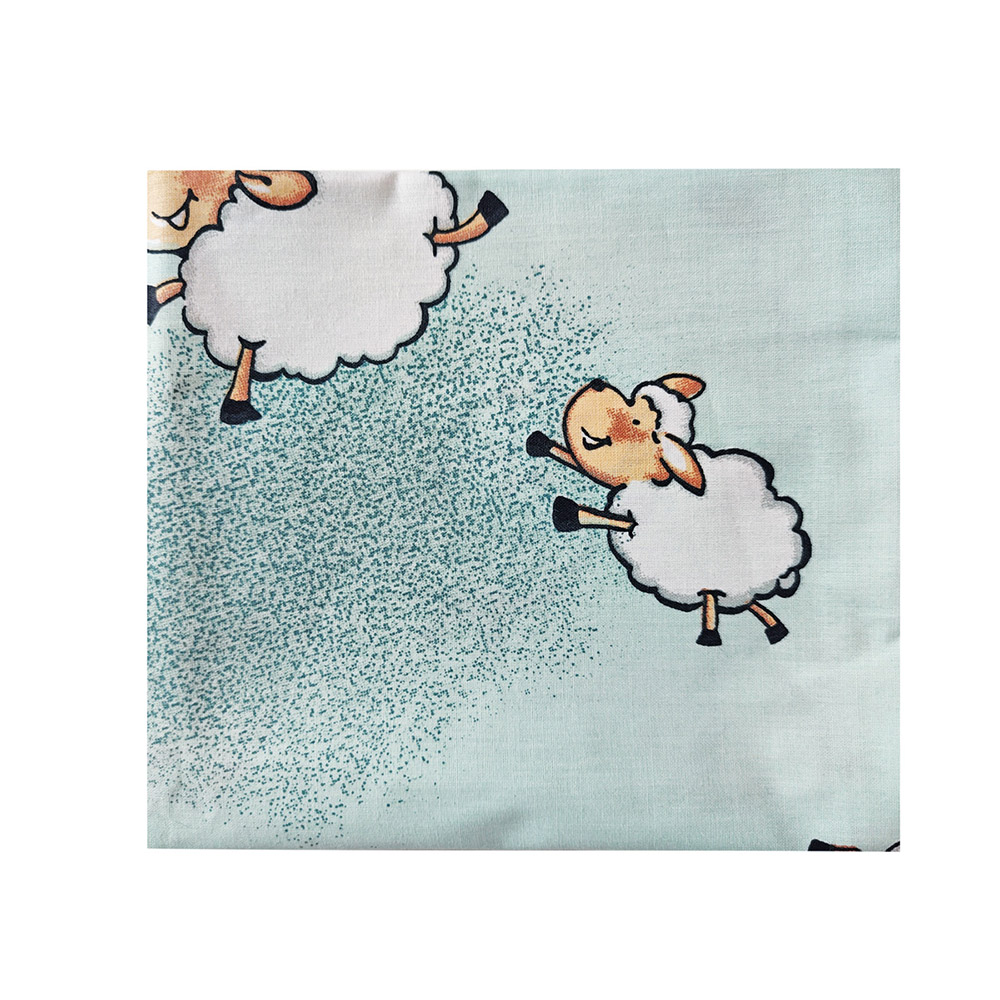 Pillowcase SoundSleep Sleepy calico 40x60 cm mint (2800005077148)